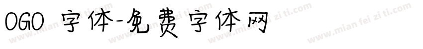 OGO 字体字体转换